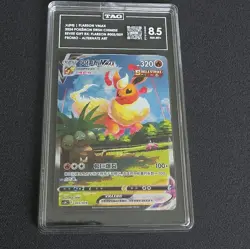 TAG Pokemon TCG Flareon VMAX 003/009 Eevee Gift Box Chinese Promo Alt Art Holo - Image 1