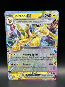 Jolteon ex 030/131 - Pokemon Prismatic Evolutions Card - NM - Image 1