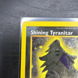 2002 Neo Destiny Shining Tyranitar 113/105 Holo Foil Pokemon Secret Rare LP - Image 3