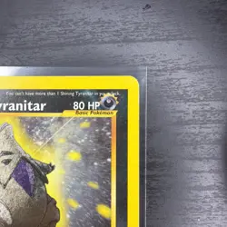 2002 Neo Destiny Shining Tyranitar 113/105 Holo Foil Pokemon Secret Rare LP - Image 4
