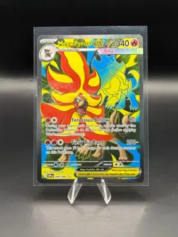 Pokemon TCG | Mega Pyroar ex 099/086 Me04: Chaos Rising Holo Pack Fresh NM+ - Image 1