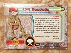 🔥 GEODUDE / GRAVELER / GOLEM 🔥 Lot of 3 TOPPS Pokemon Cards NM-M - Image 5