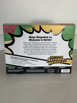 Pokemon TCG Mega Evolution: Ascended Heroes Mega Meganium EX Box Sealed - Image 2