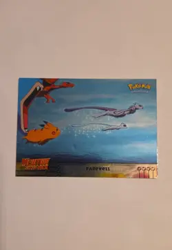 Pokemon TCG Farewell Pokemon Topps Mewtwo Strikes Back 39 Holographic Mew Mewtwo - Image 1