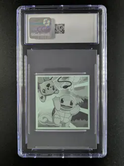 2016 Pokemon BULBASAUR #95 Wafer Stickers Pt.4 Japanese CGC 9 - Image 2