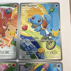Pokemon TCG First Partner Illustration Series 1 Complete Promo Set - Image 4