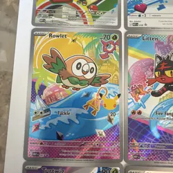 Pokemon TCG First Partner Illustration Series 1 Complete Promo Set - Image 5