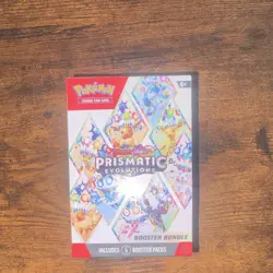Pokemon TCG Prismatic Evolutions Booster Bundle Box 6 Packs English 2025 Eevee - Image 1