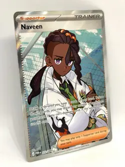 Naveen 112/088 Pokemon Me03: Perfect Order Holo Full Art Ultra Rare Trainer NM - Image 2