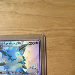 Pokemon Lycanroc GX SV67/SV94 Hidden Fates Shiny Holo Rare Full Art English 2019 - Image 4