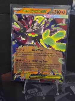 Pokemon 2026 Perfect Order Mega Zygarde EX#047/088 Double Rare NM - Image 1