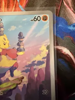 Pokemon TCG Mienfoo 133/086 White Flare Illustration Rare - Image 3