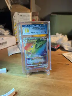CGC Perfect 10 Dragonite VSTAR Rainbow 086/071 From Pokemon Go Japanese. - Image 3