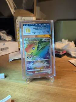 CGC Perfect 10 Dragonite VSTAR Rainbow 086/071 From Pokemon Go Japanese. - Image 4