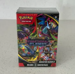 Pokemon TCG Mega Evolution Phantasmal Flames Booster Bundle Factory Sealed - Image 1