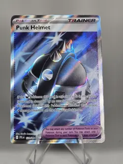 Pokemon TCG Punk Helmet Trainer Ultra Rare Holo 121/094 Phantasmal Flames Engli… - Image 1