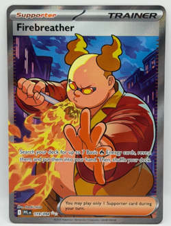 Firebreather full art 119/094 - PFL Phantasmal Flames - Pokemon TCG - NM - Image 1
