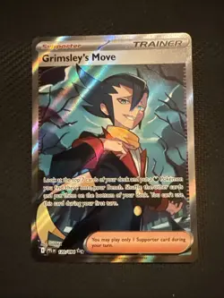 Grimsley’s Move 120/094 Phantasmal Flames Full Art English Pokemon TCG - Image 1