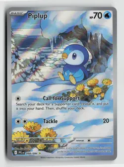 Pokemon - Piplup - 098/094 ME02: Phantasmal Flames - Illustration Rare - NM - Image 1