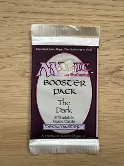Magic The Gathering THE DARK Booster FACTORY SEALED 1994 MTG 742818065047 - Image 1