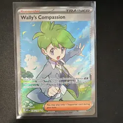 Wally's Compassion 176/132 Evolutions Full Art Holo Ultra Rare - Image 1