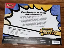 Pokemon TCG Ascended Heroes Mega Feraligatr Ex Box New Factory Sealed - Image 2