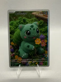 Fan art-The Pokemon Company Bulbasaur Promo Holo 110 HP Eng 2023 Sammi Wilson - Image 1