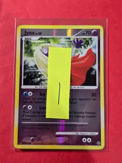 2007 Pokemon Diamond and Pearl Secret Wonders Reverse Foil #30 Jynx, Rare, cd1 - Image 3