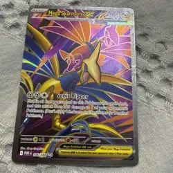 Mega Skarmory EX 106/088 Full Art Ultra Rare Pokemon Perfect Order NM - Image 1