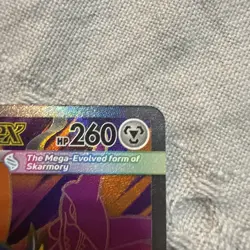 Mega Skarmory EX 106/088 Full Art Ultra Rare Pokemon Perfect Order NM - Image 3