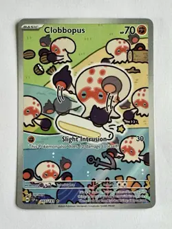 Pokemon TCG Clobbopus 207/191 Surging Sparks Illustration Rare Full Art - Image 1
