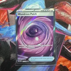 Pokemon TCG Wondrous Patch POR Full Art Holo Secret Rare 172/088 Trainer-Item - Image 1