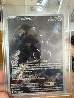 Pokemon - Mewtwo 052 Scarlet & Violet - Holo Black Star Promo - NM - Image 1