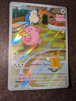 Pokemon TCG Chansey Sv06 Twilight Masquerade 187/167 Illus Rare FA Holo EN - Image 1