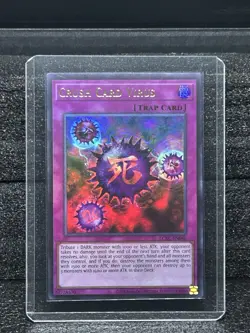Crush Card Virus (Version 2) LCKC-EN046 Legendary Collection Kaiba (2020 Date... - Image 1