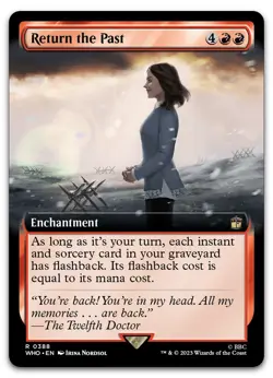 Return the Past (Extended Art) #388 (NM) Doctor Who WHO Magic MTG - Image 1