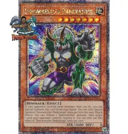 Yugioh! 1x Dinowrestler Pankratops MP24-EN047 Quarter Century Secret Rare NM - Image 1