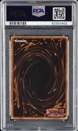 2002 YU-GI-OH! LOB-LEGEND OF BLUE EYES WHITE DRAGON 1ST ED DISSOLVEROCK PSA 9 - Image 2