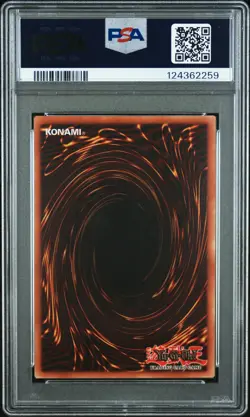 2002 YU-GI-OH! LOB-LEGEND OF BLUE EYES WHITE DRAGON THE FURIOUS SEA KING PSA 9 - Image 2