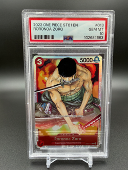 2022 One Piece ST01 Straw Hat Crew - Roronoa Zoro #013 SR - Image 1