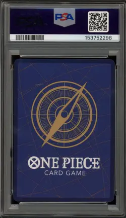 One Piece CCG Monkey.D.Luffy 3rd Anniversary Silver OP05-119 PSA 10 Gem Mint - Image 2