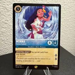 Moana Curious Explorer 155/204 Legendary Non-Foil Winterspell NM Disney Lorcana - Image 2