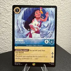 Moana Curious Explorer 155/204 Legendary Non-Foil Winterspell NM Disney Lorcana - Image 3