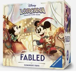 Disney Lorcana Fabled Illumineer's Trove Ravensburger Mickey Mouse Box SEALED 💫 - Image 1