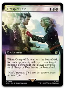 Grasp of Fate (Extended Art) #466 (Foil) (NM) Doctor Who WHO Magic MTG - Image 1