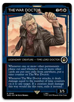 The War Doctor (Showcase) #548 (NM) Doctor Who WHO Magic MTG - Image 1