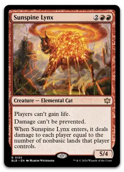 Sunspine Lynx #155 (NM) Bloomburrow BLB Magic MTG - Image 1