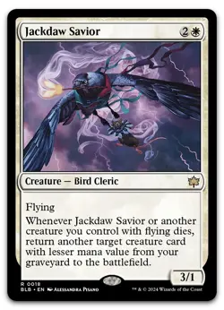 Jackdaw Savior #18 (NM) Bloomburrow BLB Magic MTG - Image 1