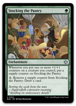 Stocking the Pantry #194 (NM) Bloomburrow BLB Magic MTG - Image 1