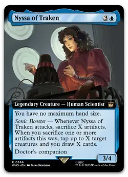 Nyssa of Traken (Extended Art) #366 (NM) Doctor Who WHO Magic MTG - Image 1